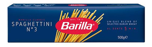 Pastas Barilla Spaghettini Nro 3 500gr - Tienda Baltimore