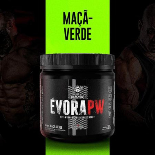 Évora Pw (150g) Darkness Pré Treino - Sabor: Maçã Verde Maçã Verde