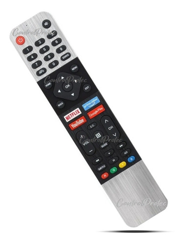 Control Remoto Smart Para Bgh B3222s5a B4321fh5a Android Tv