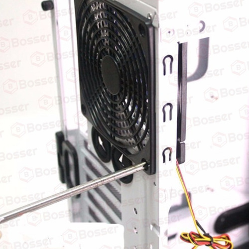 Imagen 7 de 10 de Reja Plastica C/ Filtro Bosser Para Cooler 3.5 PuLG 92x92mm