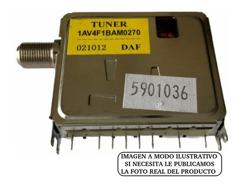 Imagen 2 de 2 de Sintonizador De Tv - Varicap Tuner (repuesto) Tecc1980pa21a