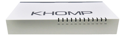 Khomp Kap 208 Ata Voip 8 Portas Fxs Sip Homologado Anatel
