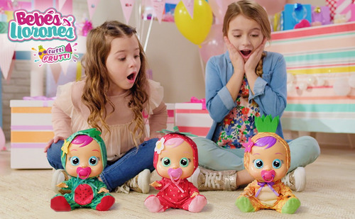 Cry Babies Tutti Frutti Mia Ella Muñeca Bebe Lloron C/ Aroma
