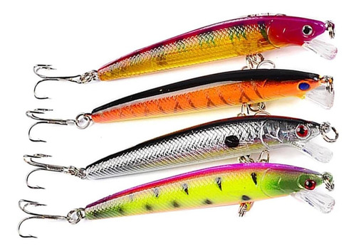 Trampa Para Peces Material Abc, Mxfrn-004, 4pzas, 8x2cm, Col