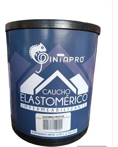 Pintura De Caucho Elastomerico.impermeabilizante Por Galón.