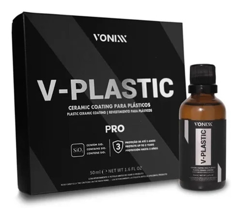 V-plastic 50ml Vonixx Vitrificador Para Plásticos