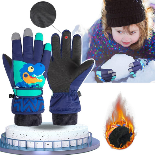 Guantes Invierno Niñas Térmicos Impermeable Pantalla Táctil