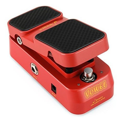 Donner 2 En 1 Vocal Mini Activo Wah Volumen Efecto Pedal Par