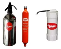 Comprar Sifón Drago Nuevo 2 Litros Garantía Oficial + Cápsula De Carga + Purificador De Agua Drago