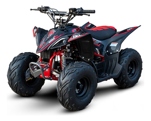 Quadriciclo Infantil Fun Rhino 110cc Preto