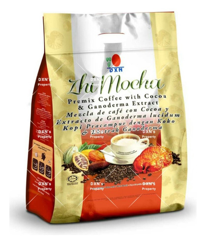 Zhi Mocha Dxn - Café/cacao/ganoderma