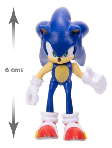 Sonic The Hedgehog Figura Sonic De 2.5 Pulgadas Wave 6