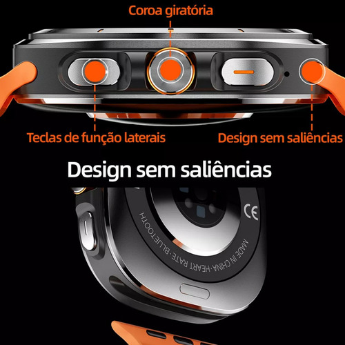 Smartwatch Ultra Serie 10 Compatível Com iPhone 11 12 13 14