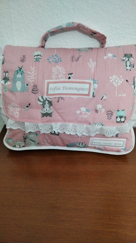 Imagen 4 de 5 de Bolso Primera Muda Bebe Incluye Personalizado