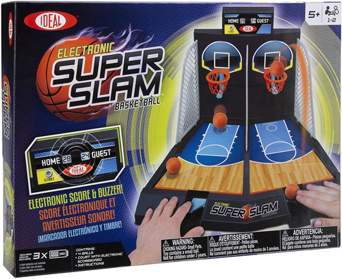 Juego De Mesa De Baloncesto Electrónico Super Slam 