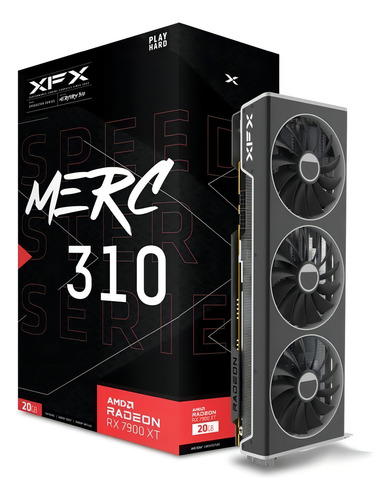 Tarjeta de video AMD XFX Merc 310 Radeon Series RX 7900 XT MERC 310 RX-79TMERCU9 20GB