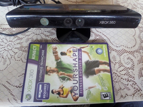 Kinect Para Xbox360 Con Juego Yourshape Fitness Evolved 2012