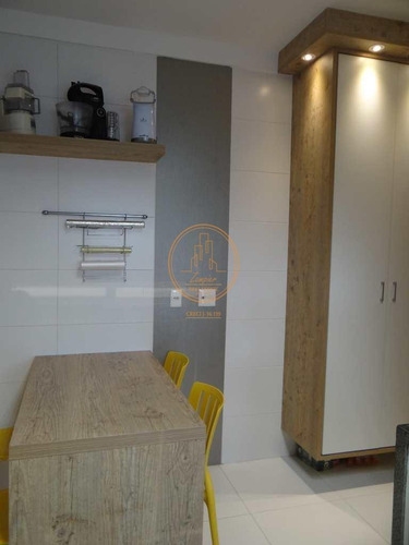 Apartamento Com 3 Dormitório(s) Localizado(a) No Bairro Embaré Em Santos / Santos - 6691