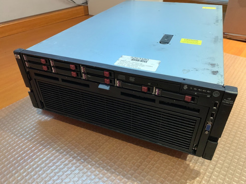 Servidor Hp Dl580 G7 4x Xeon 40 Cores 1tb Ram 8x Sata 150gb