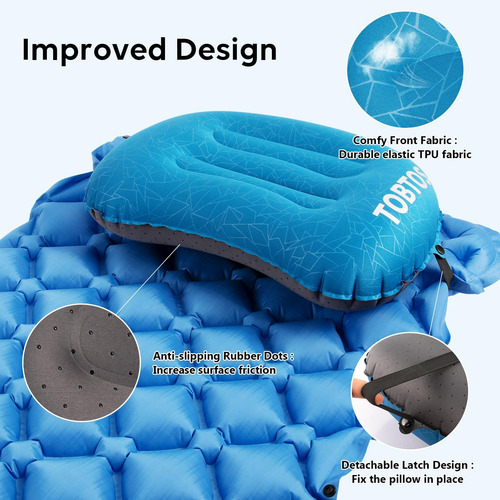 Almohada Inflable De Almohada Para Acampar Para Acampar Para