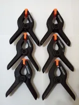 Comprar Pinza Broche Clamps Prensa De Mano Carpint (x) 6 Unid 100 Mm