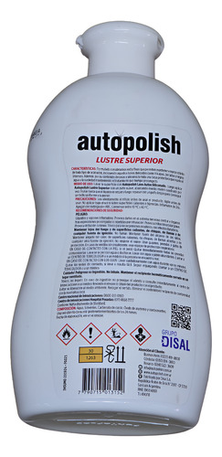 Lustre Superior Autopolish 450 Ml Quita Rayones