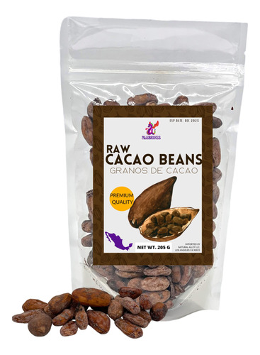 Alebrixes | Granos De Cacao Enteros De 7 Oz (205 G) | Granos