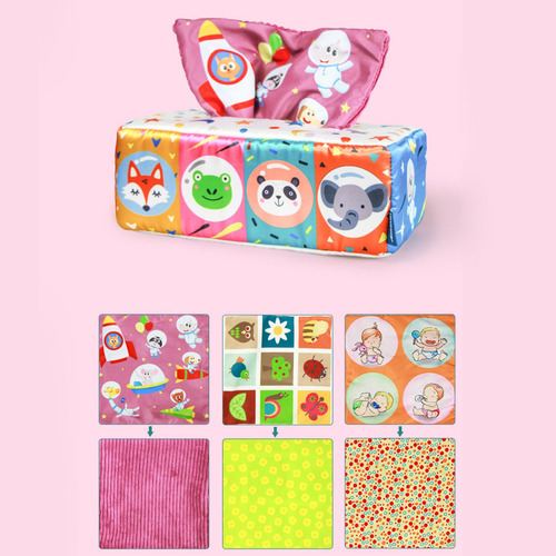 Caixa De Lenços Montessori Toy Toy Toys Tipo De Espaço