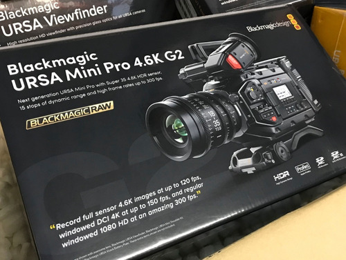 Imagen 2 de 2 de Blackmagic Design Ursa Mini Pro 4.6k G2 Digital Camera
