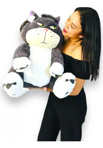 Peluche De Gato Lucifer Regalo Calidad Premium 45cm