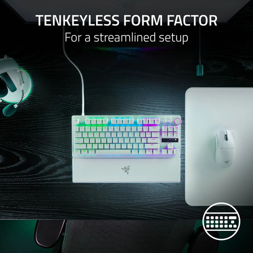 Teclado Razer Huntsman V3pro Tkl Wired Analog Optical Esport