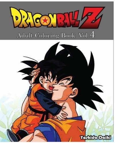 Dragon Ball Z  Adult Coloring Book Vol4 Sketch Coloring Book