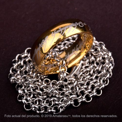 Anillo Unico Frodo Bilbo Gollum Señor De Los Anillos Lotr
