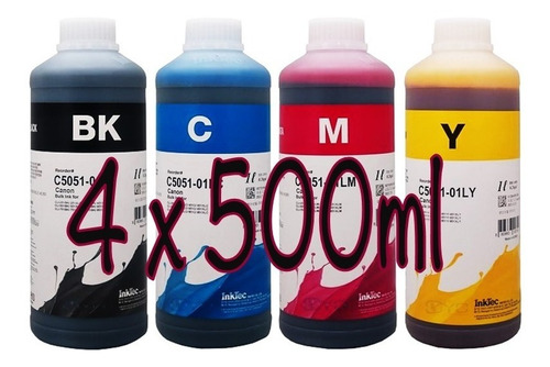 4pack Canon 500ml Compatible G3160 G4100 G4111 G3100 G2100