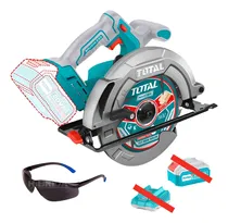 Comprar Sierra Circular 20v Total Industrial 7¼'' Madera Cortadora Color Azul Petróleo
