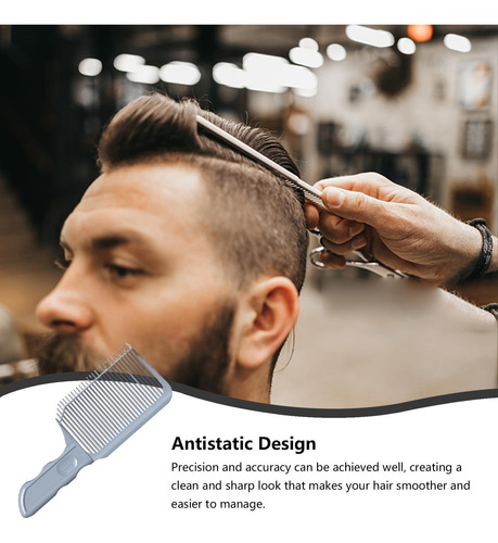 Peine De Barbero Para Hombres Peine Antiestático Para Peluqu