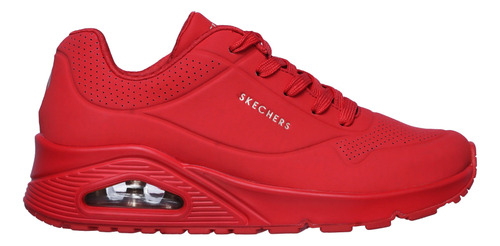 Tenis para mujer Skechers Uno Stand On Air color rojo - adulto 7.5 MX