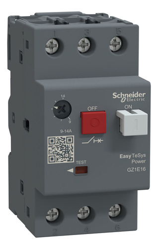 Guardamotor Easypact Tvs 9-14a 3p Schneider Gz1e16