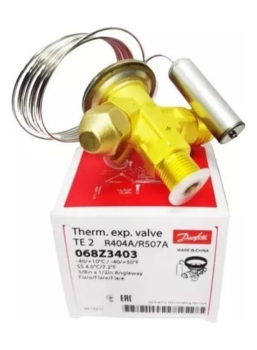 Valvula De Expansion Danfoss Con Ecualizador Te2 R404a/r507