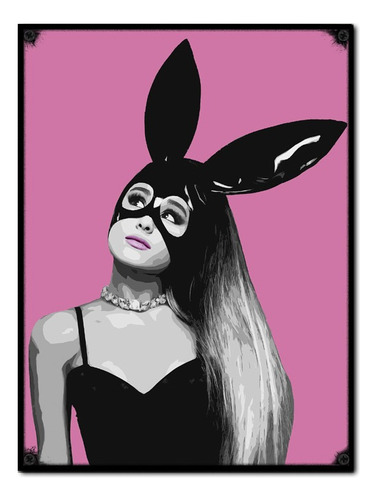 #1433 - Cuadro Vintage 30 X 40 - Ariana Grande Poster Rock
