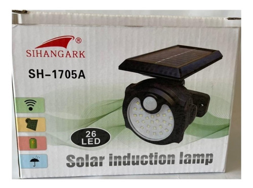 Lampara Solar 26 Led Recargable Ideal Para Adornar Jardines