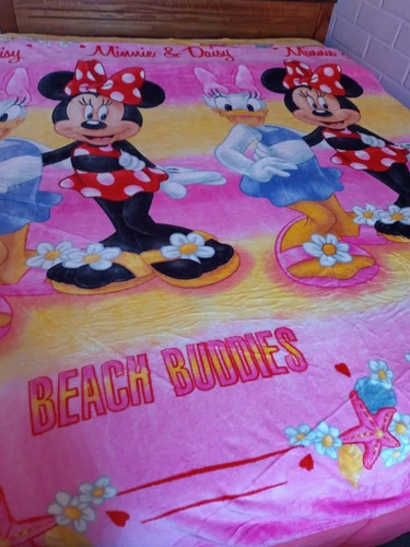 Mantas Disney 2 Plazas De Minnie Mouse