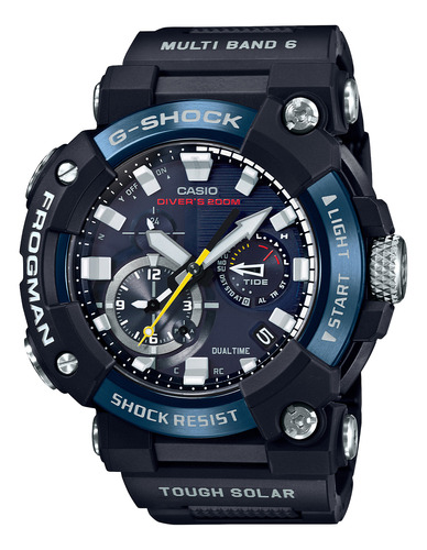 Reloj G-shock Gwf-a1000c-1a Resina/acero Hombre Negro