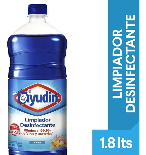Ayudin Limpiador Desinfectante Liquido Marina X 1.8 Lt