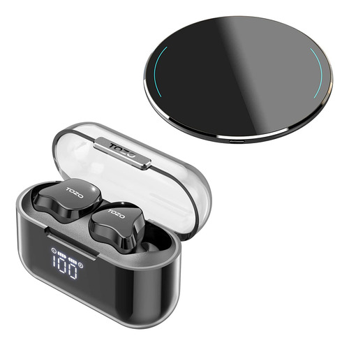 Tozo Crystal Buds Bluetooth 5.3 True Wireless Stereo Negro