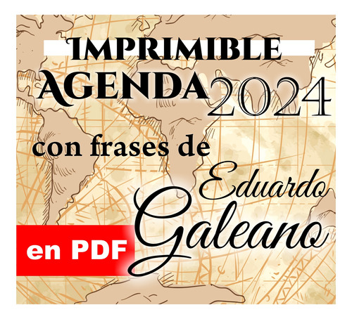 Agenda Galeano Pdf Repuesto Imprimible