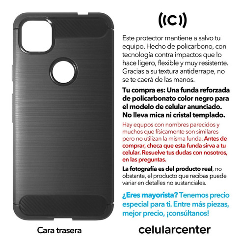 Funda Premium Pixel 4a 4g Case Protector Cover Carcasa Tpu