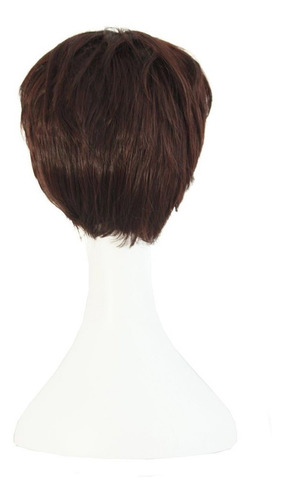 Peluca Mapofbeauty Fashion - Rizada Corta Natural Para Muj