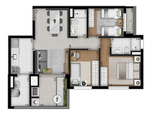 Imagem 20 de 25 de Apartamento - Ap03253 - 69290376