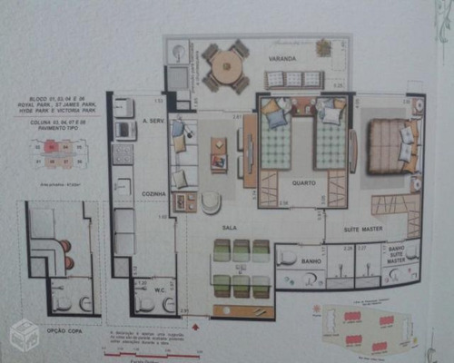 Imagem 3 de 20 de Apartamento - 606 - 32831342